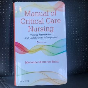 Manual of Critical Care Nursing